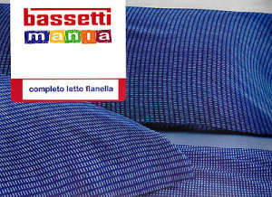 Intimo e Arredo Casa, Completo Lenzuola Flanella BASSETTI. Singolo e  Matrimoniale. HOPE. Blu - Lilla. 321484603318 Acquista ora