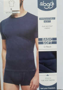 T-Shirt uomo maglietta manica corta girocollo Micromodal BASIC SOFT O-NECK SLOGGI