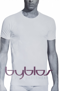 T-Shirt uomo, maglietta intima manica corta girocollo in Cotone BYBLOS 680702