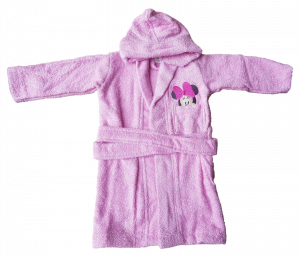  Accappatoio Baby Bambina bimba 100% Spugna cotone CALEFFI MINNIE FANTASY Bagno