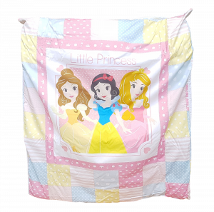 Trapunta Baby 70x80 Sfoderabile in Cotone 100% Culla/Carrozzina DISNEY PRINCESS