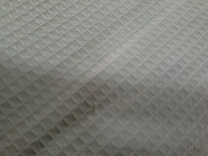 Set asciugamani Nido d' ape . 6 asciugamano viso 50 x 70. Colore Bianco.