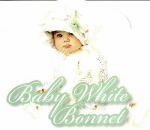 VALERIE Dis 09 Baby White Bonnet. Trapunta, piumone invernale. Singolo, 1 piazza. 