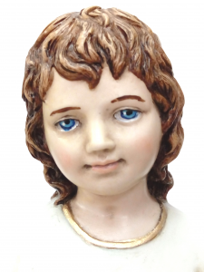 Statua in marmo-resina Gesù Bambino della Strenna cm. 25 prodotto da LLL Landi Made in Italy