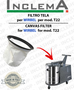 T22 Canvas Filter for Vacuum Cleaner WIRBEL-2