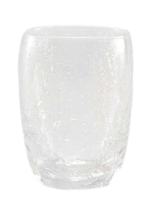 Bicchiere Luisella  trasparente Craqué (6pz)