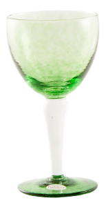 Eis Gläser Korn Smaragd (6stck)