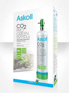 Askoll CO2 Pro Green System Impianto a CO2 Acquario Made In Italy Bombola Co2 500gr