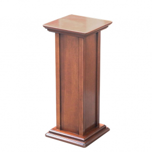 Pedestal de madera para macetas, altura 60 cm