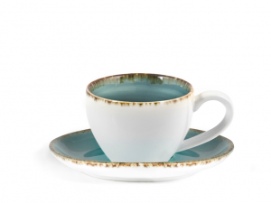 Tazza tè in porcellana mediterranea 150cc