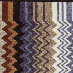 Missoni Home Bathroom carpet Giacomo 165 zig zag 60x90