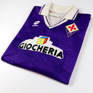 1991-92 Fiorentina Maglia match worn/issue #7 Mazinho XL (Top)