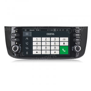 ANDROID autoradio navigatore per Fiat Punto Evo Fiat Street / Lounge 2010-2015 CarPlay Android Auto GPS USB SD WI-FI Bluetooth