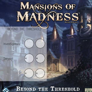 Mansions of Madness 2nd Ed. Beyond the Threshold Clear Bases (x6)