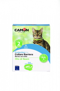 Collare barriera all'olio di Neem per gatti CAMON 