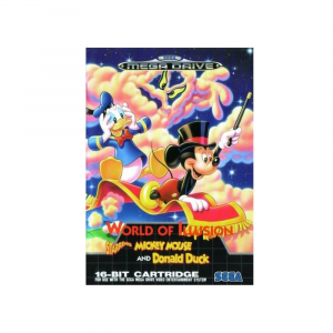 World of Illusion Starring Mickey Mouse and Donald Duck - USATO - MEGADRIVE