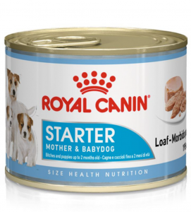 Royal Canin - Size Health Nutrition - Starter Mousse Mother & Babydog - 195g x 6 lattine