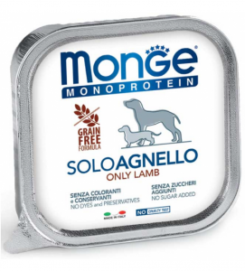 Monge Dog - Monoproteico - 150g x 6 vaschette