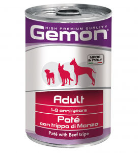 Gemon Dog - Adult - Patè - 400gr x 24 lattine