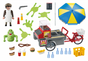 Playmobil 9222 GHOSTBUSTERS : Slimer e il Carretto degli hot dog