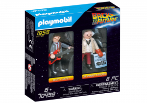 Playmobil 70459 Back to the Future: Marty Mcfly con il Dr. Emmett 