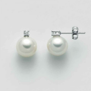 PER2301 Orecchini con perle e diamanti Miluna -