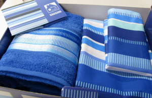Bassetti BLUE BOX - Home in a Box kit regalo letto singolo-set 1+1-tovaglie