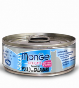 Monge Cat - Natural Superpremium - Delicate - 80g x 24 lattine