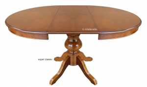 Round extendable table 110-149 cm