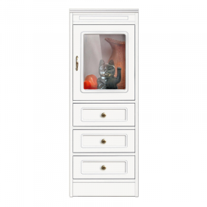 Compos collection low display cabinet 3 drawers