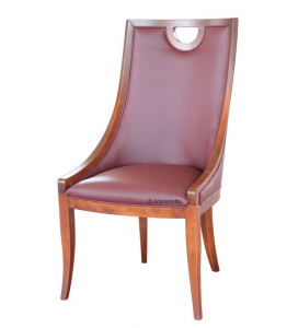 Living room chair with original shape 'Joyce'