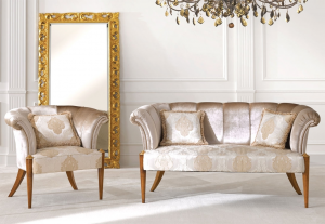 Elegant living room sofa Icon