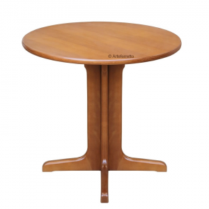 Beech wood side table