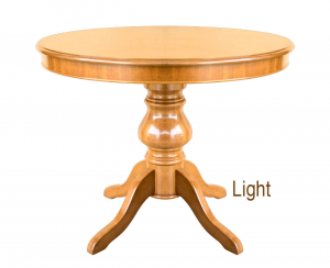 Classic round table extendable 100-138 cm