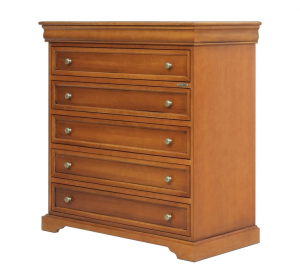 Louis Philippe wooden dresser 6 drawers