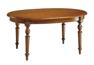 Extendable oval table 160 cm