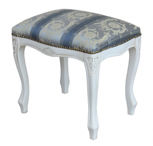 Lacquered footrest stool in 1700s style