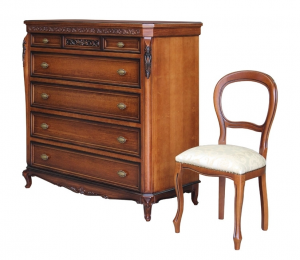 Classic dresser with flap