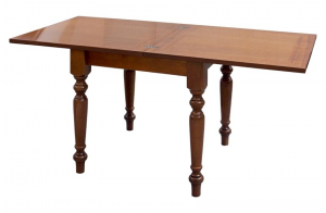 Flip-top square table 80-160 cm