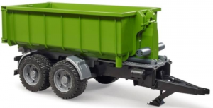 BRUDER ROLL OFF CONTAINER TRAILLER FOR TRACTOR 02035 BRUDER