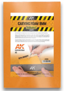 CARVING FOAM 8MM A5 SIZE