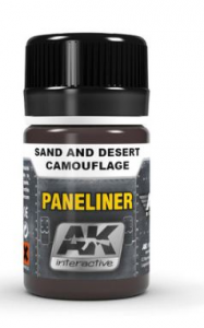 PANELINER FOR SAND AND DESERT CAMOUFLAGE