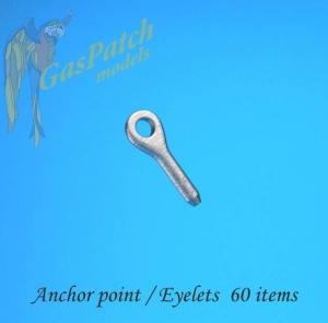 Turnbuckles anchor-point/eyelets x60