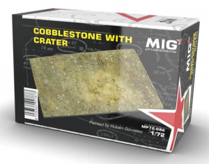 COBBLESTONE WITH CRATER