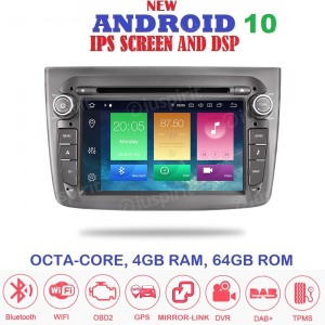 ANDROID autoradio navigatore per Alfa Mito 2008-2014 GPS DVD WI-FI Bluetooth MirrorLink