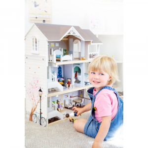 Casa delle bambole per bambini Villa in città