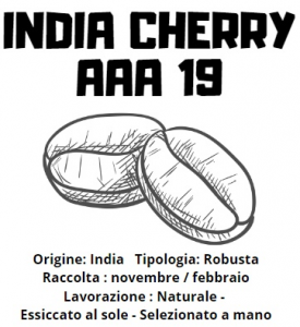 India Cherry AAA 19 caffè specie robusta 200gr 
