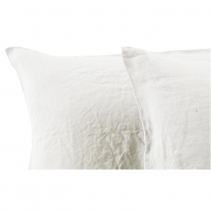 Pure linen sheets set LANEROSSI Lipari White