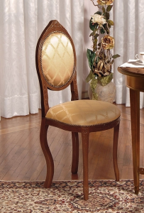 Kleiner Stuhl Ovalina Schlafzimmer