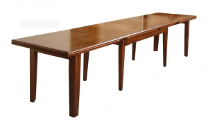 Table à rallonge en bois massif